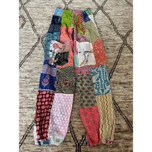 Patchwork Hippie Boho Pants size S/M